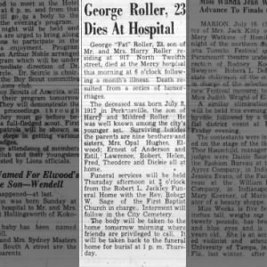 George Roller Obituary