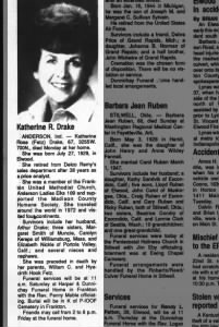 Obituary for Katherine Rose Drake